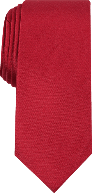 Men's Solid Texture Slim Tie, Created for Macy's
