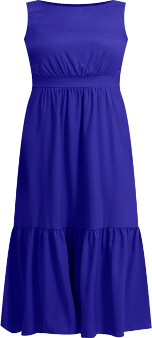 Women's Tiered Midi Dress, Regular & Plus Sizes