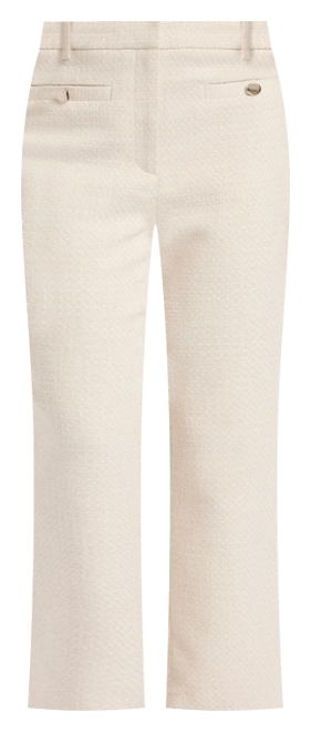 Julietta Tweed Pant in Ivory