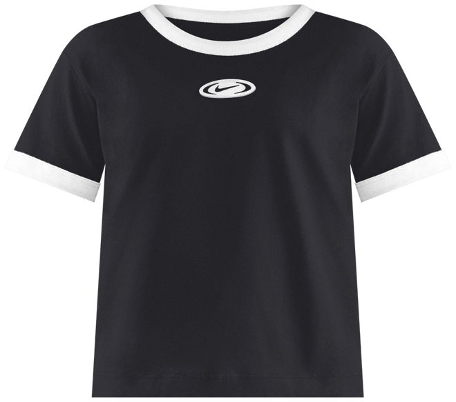Nike Sportswear Big Kids' (Girls') Cropped T-Shirt