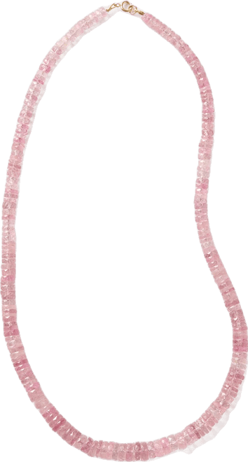 Graduate Rose Tourmaline Necklace