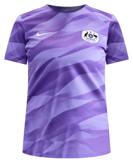 Australia 2024 Stadium Goalkeeper Women's Nike Dri-FIT Football Short-Sleeve Replica Shirt
