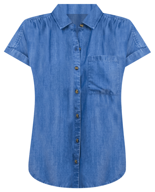 売れ筋商品|||スタイルアンドコー カットソー トップス レディース Women's Chambray Camp Shirt, Exclusively at Macy's Raven Wash Style & Co Women's Chambray Camp Shirt, Exclusively at