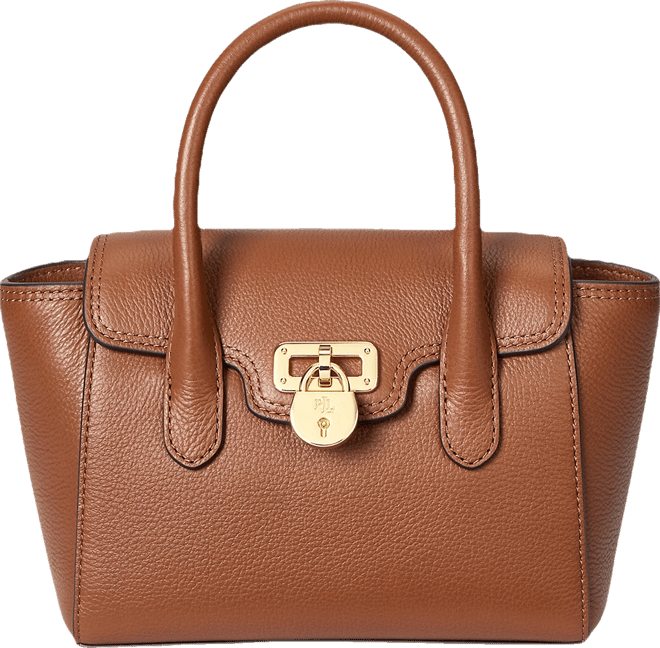 Tanner Small Pebbled Leather Satchel