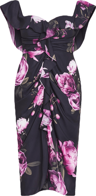 Plus Size Gina Print Dress