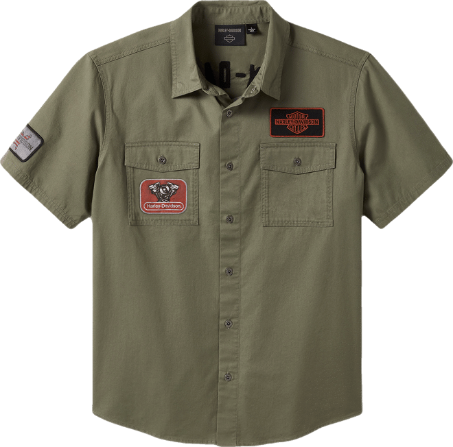 V-Twin Equipped Solid Mechanics Shirt