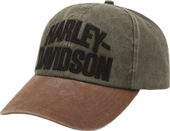 Arched Font Panhead Fitted Baseball Hat