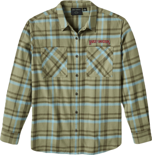 Women's Patch Woven Long Sleeve Shirt