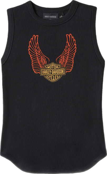 Chrome Eagle Ribbed Tank