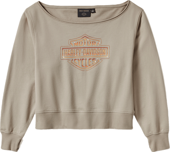 Chrome Evo Off The Shoulder Crew