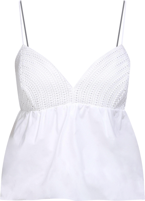 Madden Girl Juniors Sleeveless Bubble Hem Top