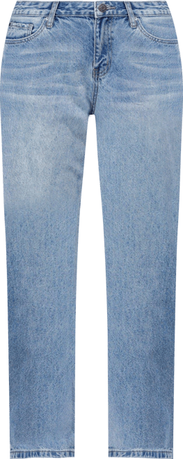 YMI Juniors Bow Back Wide Leg Jeans