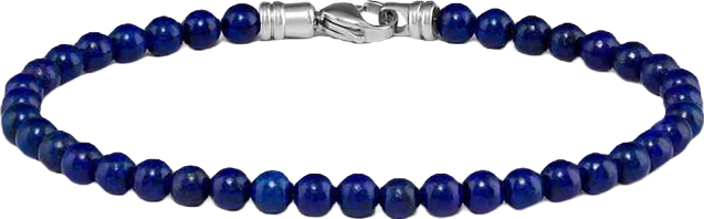Men's Spiritual Bead Bracelet, 4mm