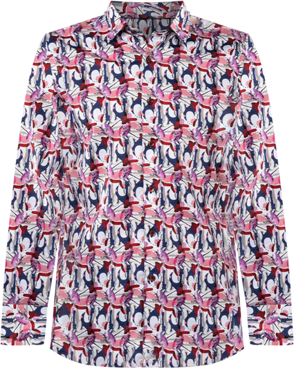 Men's Multicolor Swirl shirt