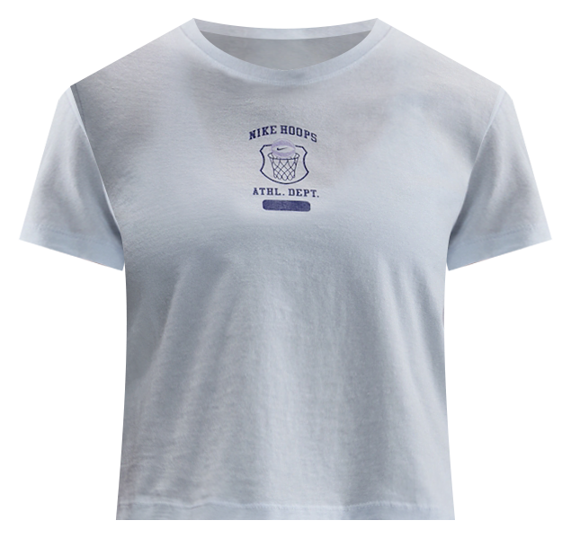Nike Club Playera cropped para mujer