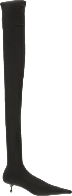 Sloan Jersey Boot In Black