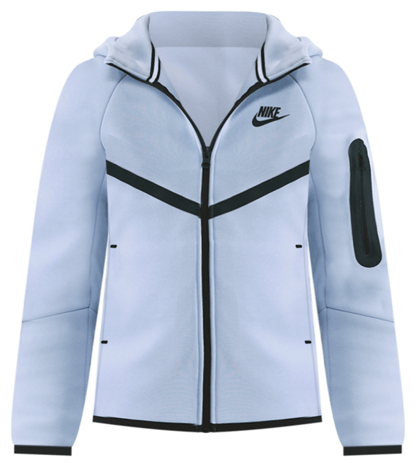 Nike Sportswear Tech Fleece Big Kids' Full-Zip Hoodie