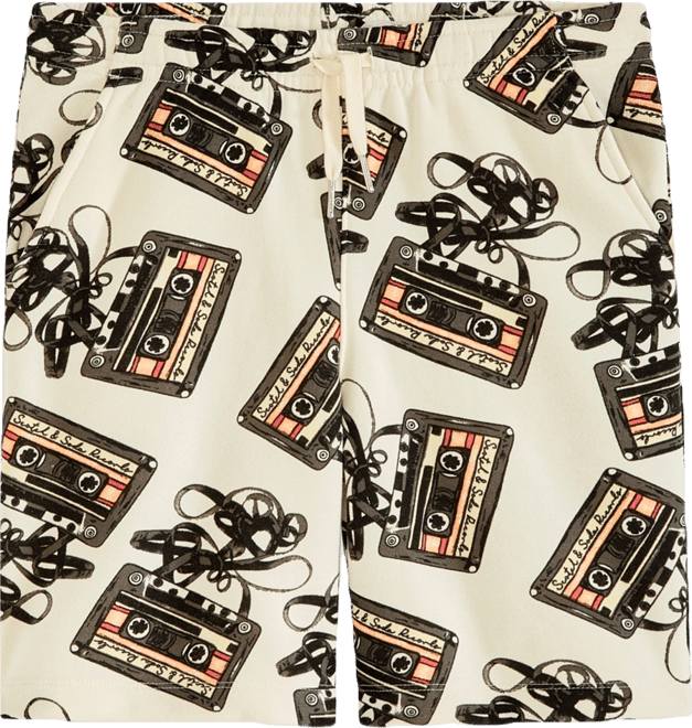 Big Boys Printed Fleece Shorts