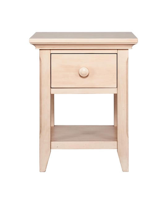 One Drawer Nightstand for Minimalist Bedrooms and Compact Storage