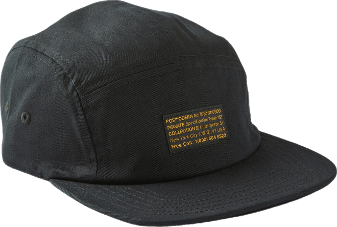 Men's Curved 5 Panel Hat