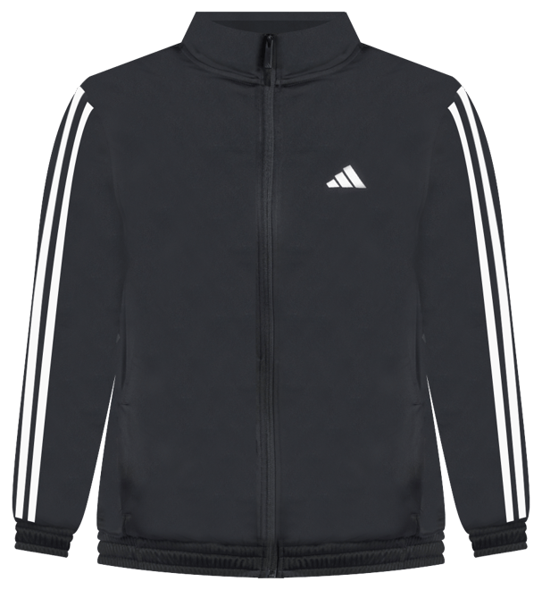 Plus Size Essentials Tricot Three Stripes Track Jacket