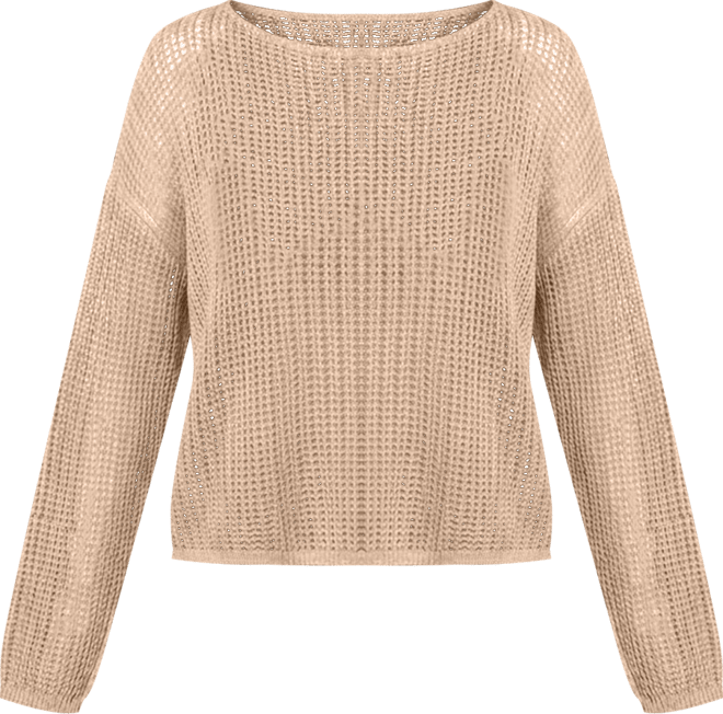 Women's Desiree Open Weave Knit Sweater