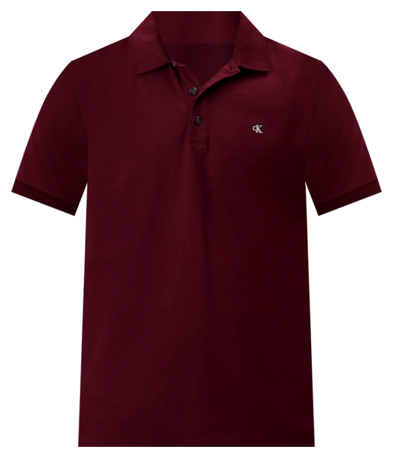 Men's Regular-Fit Smooth Cotton Monogram Logo Polo Shirt