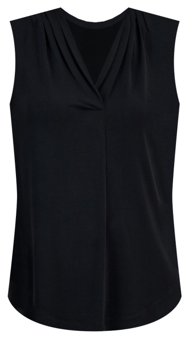 売れ筋商品|||ジェイエムコレクション カットソー トップス レディース Women's V-Neck Sleeveless Knit Blouse, XS-PXL, Exclusively at Macy's Deep Black JM Collection Women's V-Neck Sleeveless Knit Blouse