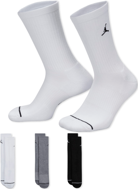 Jordan Everyday Crew Socks (3 pairs)
