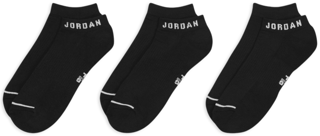 Jordan Everyday No-Show Socks (3 Pairs)