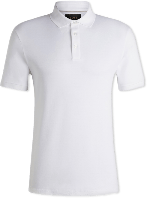 Boss by  Men's Mercerized Cotton Regular-Fit Polo Shirt