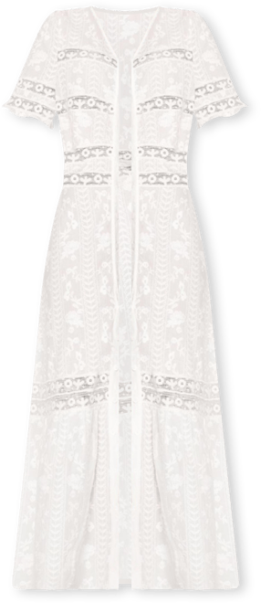 Women's Summer Breeze Lace Midi Dress