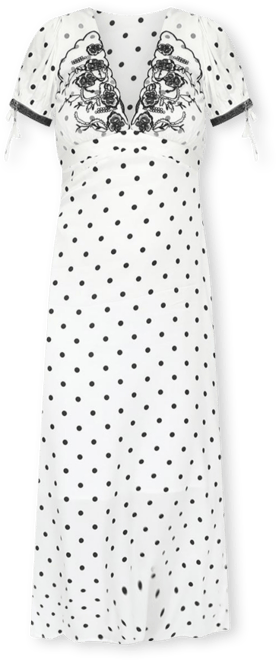 Women's You & I Polka Dot Midi Dress