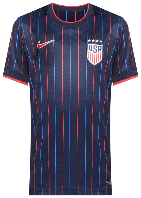 USMNT visitante 2025 Stadium (equipo masculino) Jersey de futbol Nike Dri-FIT Replica para niños talla grande