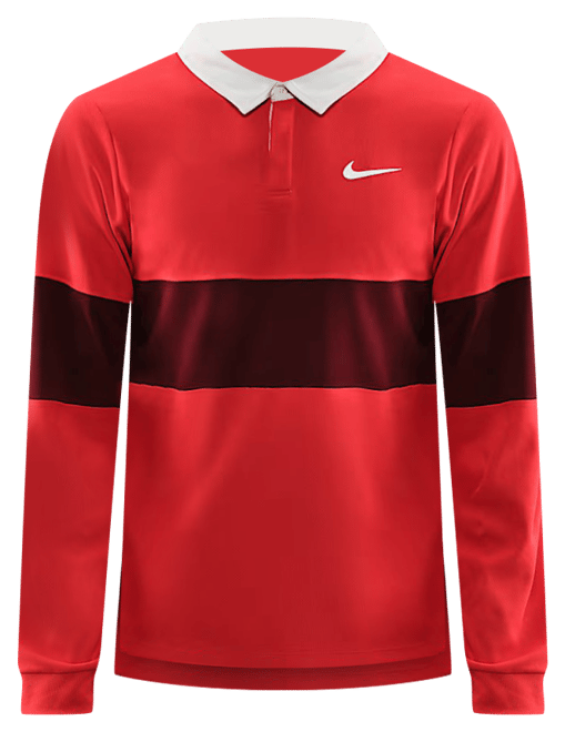 NikeCourt Slam Men's Dri-FIT ADV Long-Sleeve Tennis Polo