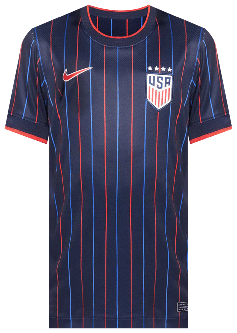 Selección de Futbol Femenino de Estados Unidos visitante 2025 Stadium (equipo femenino) Jersey de futbol Nike Dri-FIT Replica para niños talla grande