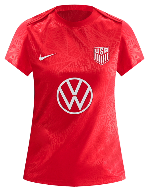 USMNT Academy Pro Women's Nike Dri-FIT Soccer Pre-Match Short-Sleeve Top
