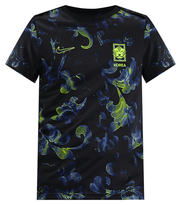 대한민국 아카데미 프로 남성 나이키 드라이 핏 축구 프리매치 반팔 탑