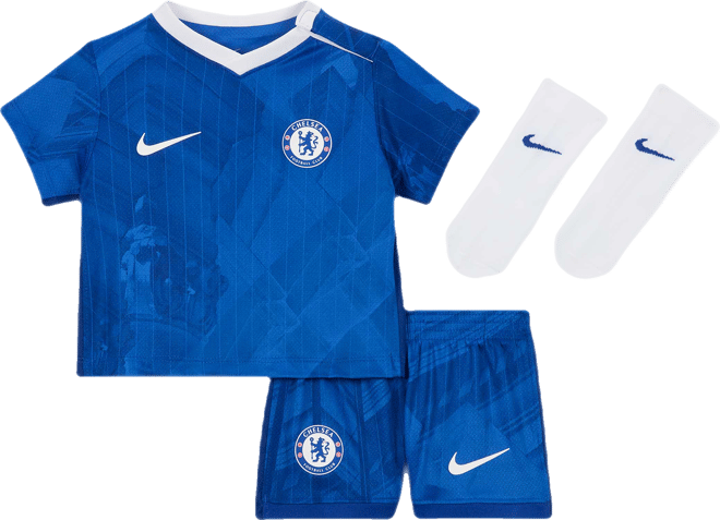 Chelsea FC 2025/26 Stadium Domicile Ensemble 3 pièces Replica Nike Football pour bébé et tout-petit