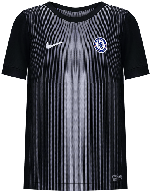Chelsea FC 2025/26 Stadyum Kaleci Nike Dri-FIT Kısa Kollu Genç Çocuk Futbol Taraftar Forması