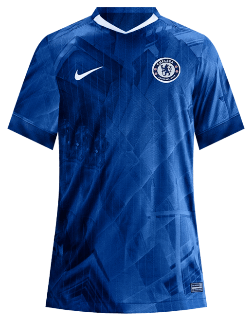 FC Chelsea 2025/26 Stadium Home Nike Replika Fußballtrikot mit Dri-FIT-Technologie (Damen)