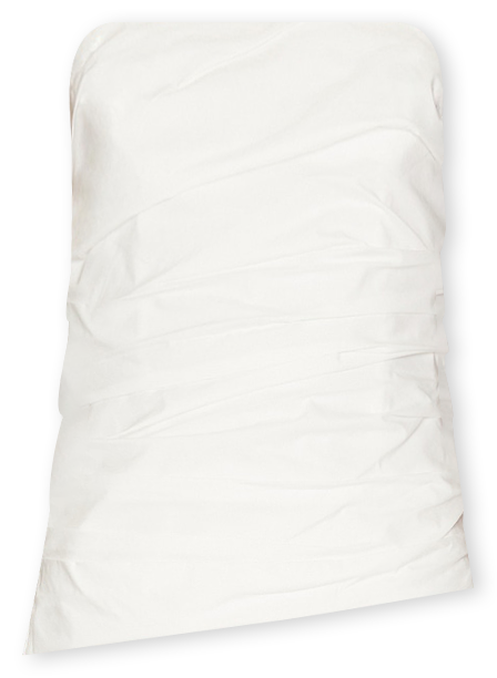 Emerson Ruched Bustier Top