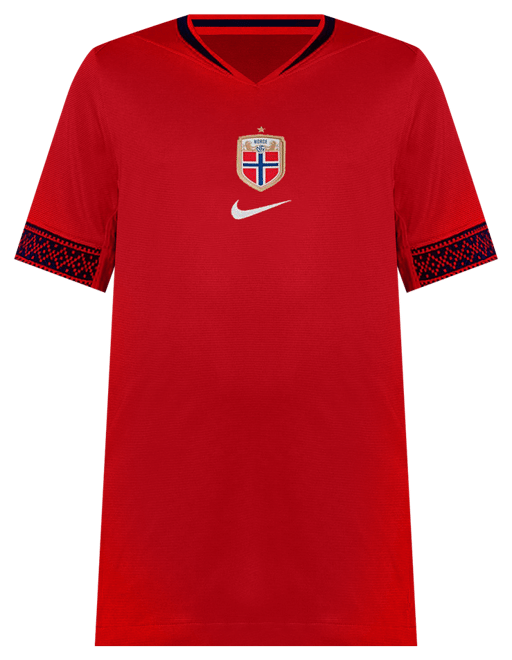Norveç 2025 Stadyum İç Saha (Kadın Takımı) Nike Dri-FIT Kadın Futbol Taraftar Forması