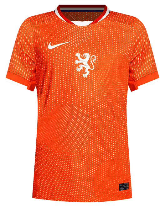 Pays-Bas 2025 Stadium Domicile (équipe féminine) Maillot de foot replica Nike Dri-FIT pour femme