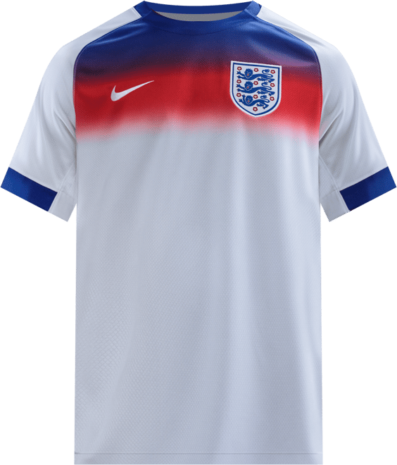Inglaterra local 2025 Stadium (equipo femenino) Jersey de fútbol Nike Dri-FIT Replica para hombre