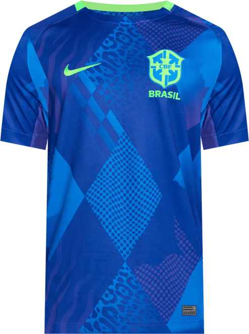 Brasil (selección femenina) visitante 2025 Stadium Jersey de fútbol Nike Dri-FIT Replica para hombre
