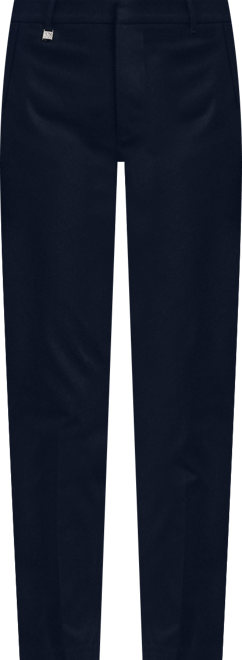 Petite Double-Faced Stretch Cotton Pants