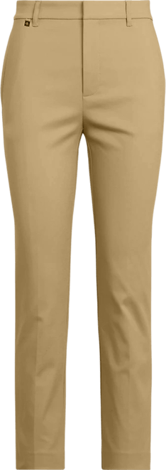 Petite Double-Faced Stretch Cotton Pants