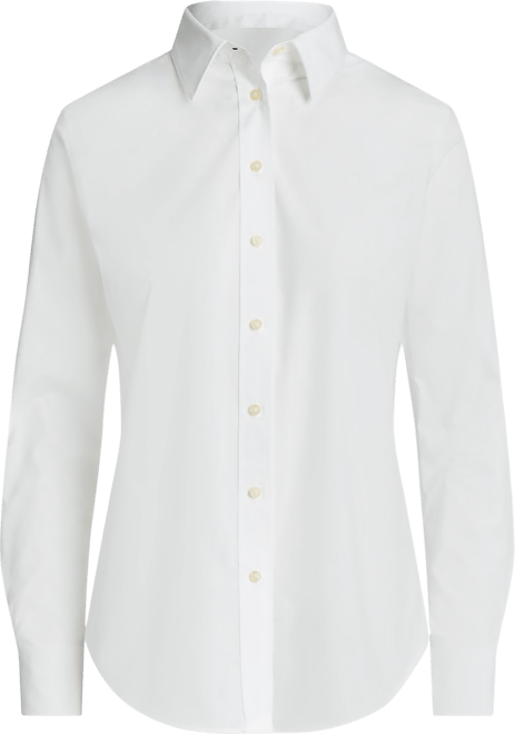 Petite Non-Iron Straight-Fit Shirt