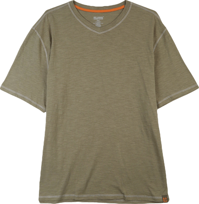 Mens Performance Pineland V Neck Short Sleeve Shirt